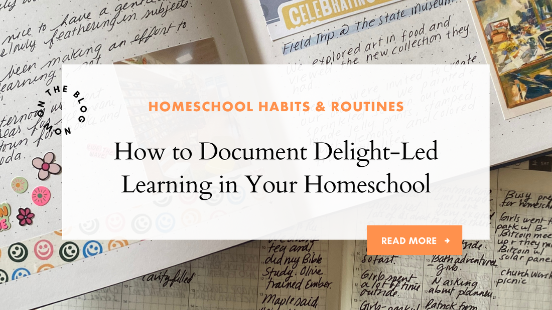 How to Document Delight-Led Learning in Your Homeschool