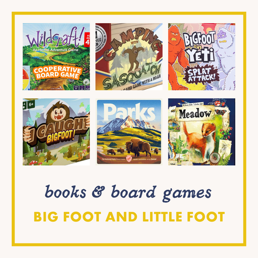 Board Game Pairings: Big Foot and Little Foot