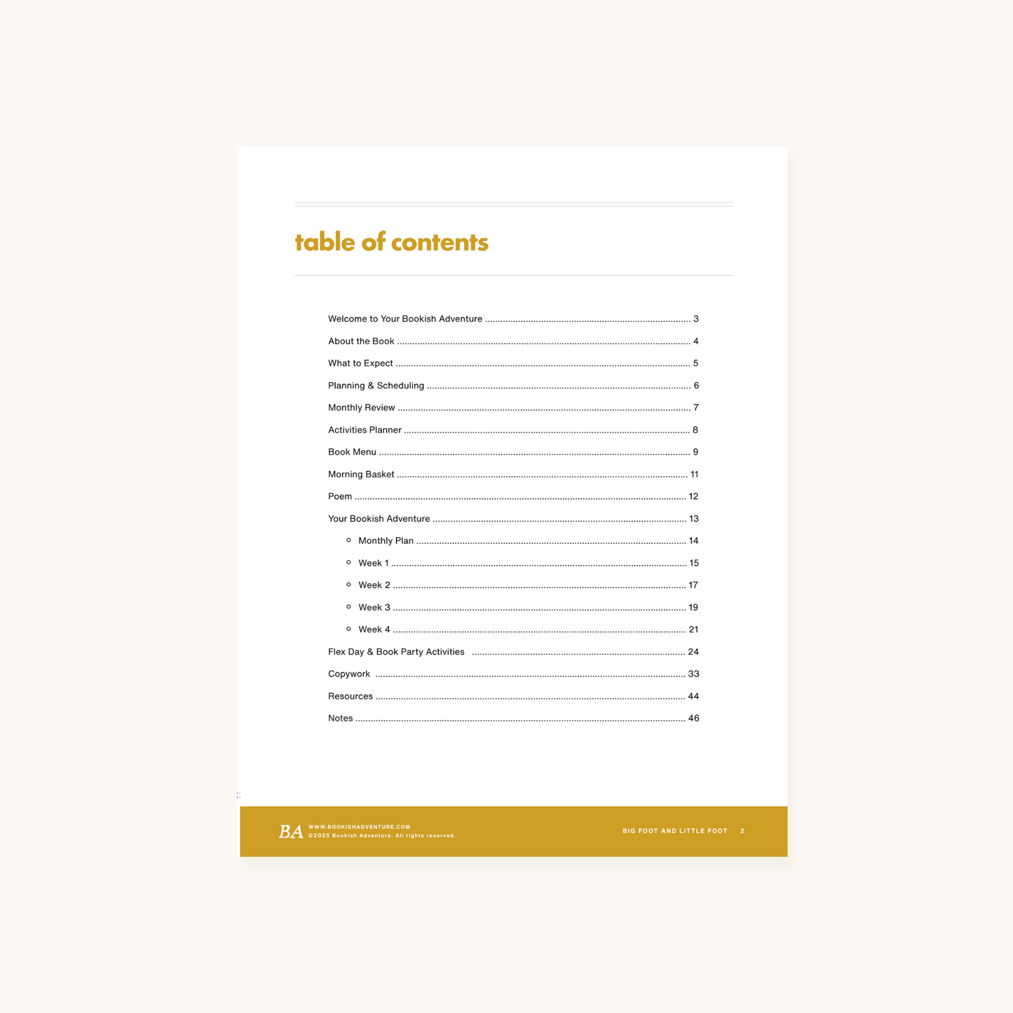 Big Foot and Little Foot