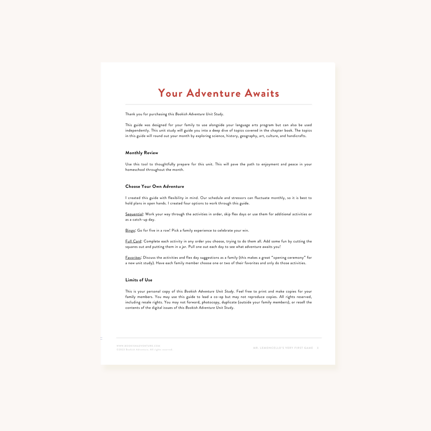 Mr. Lemoncello's Very First Game