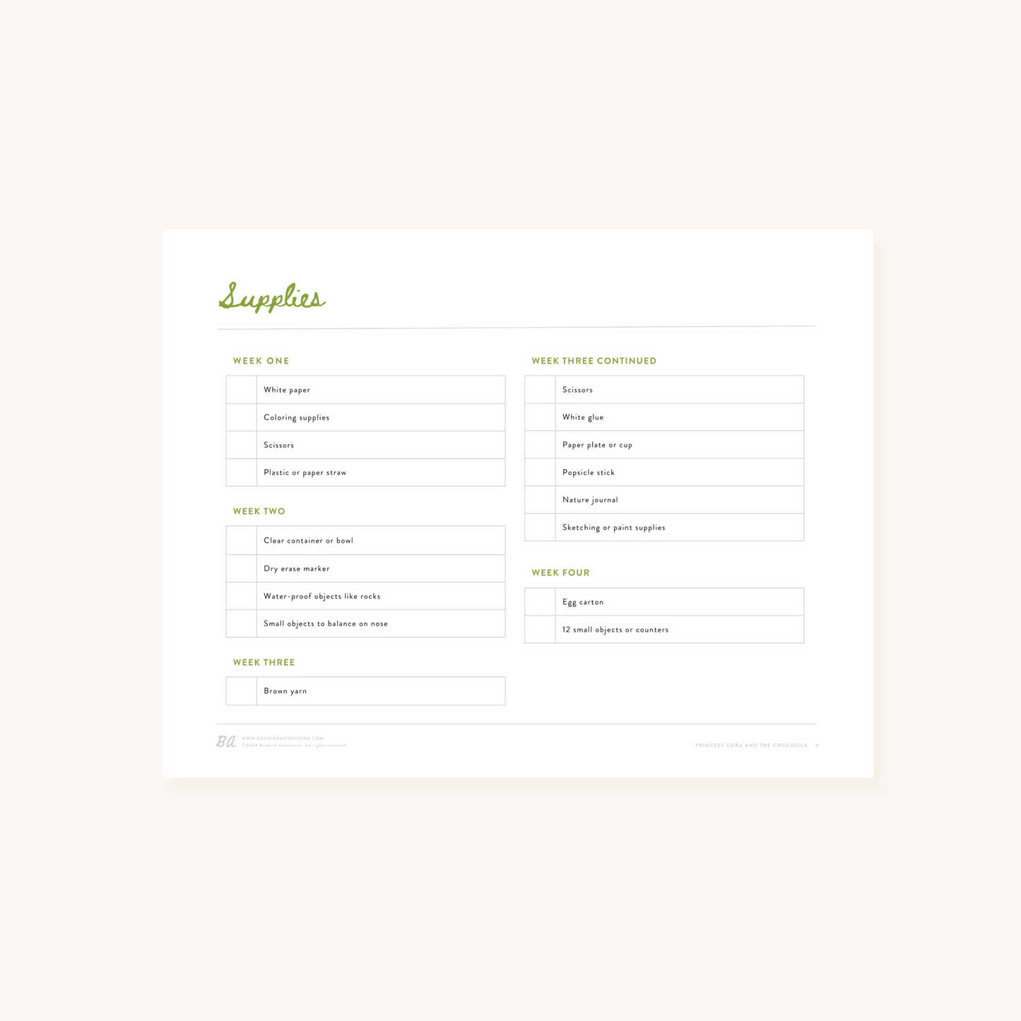 Princess Cora and the Crocodile