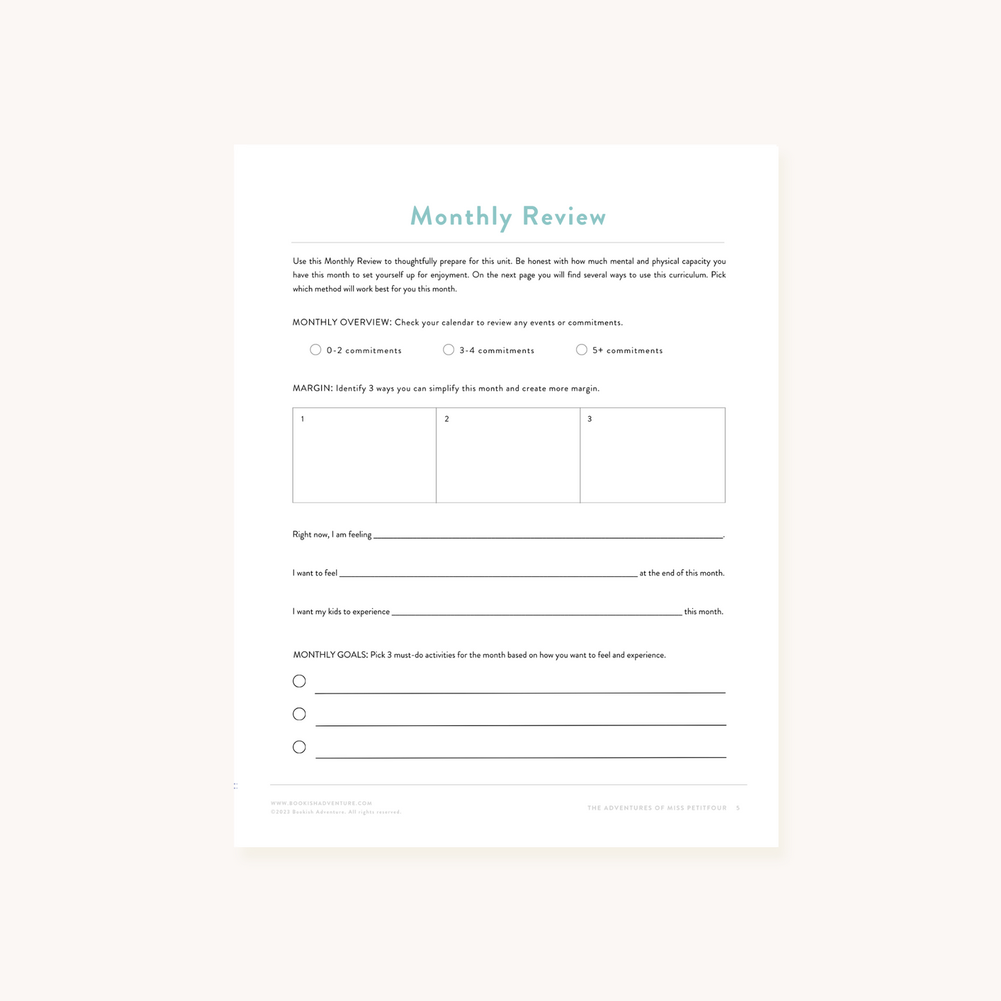 The Adventures of Miss Petitfour