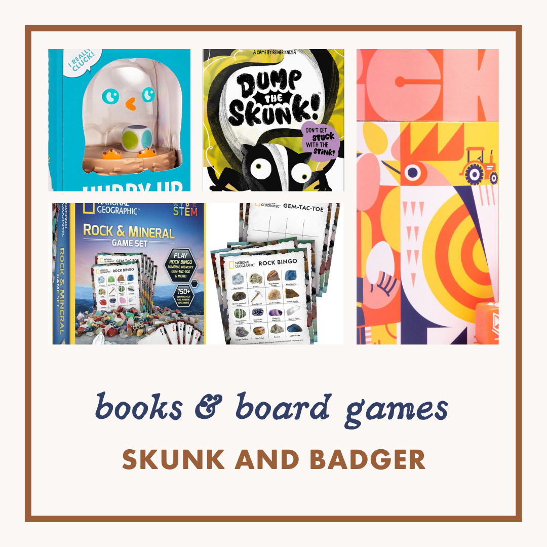 Board Game Pairings: Skunk and Badger