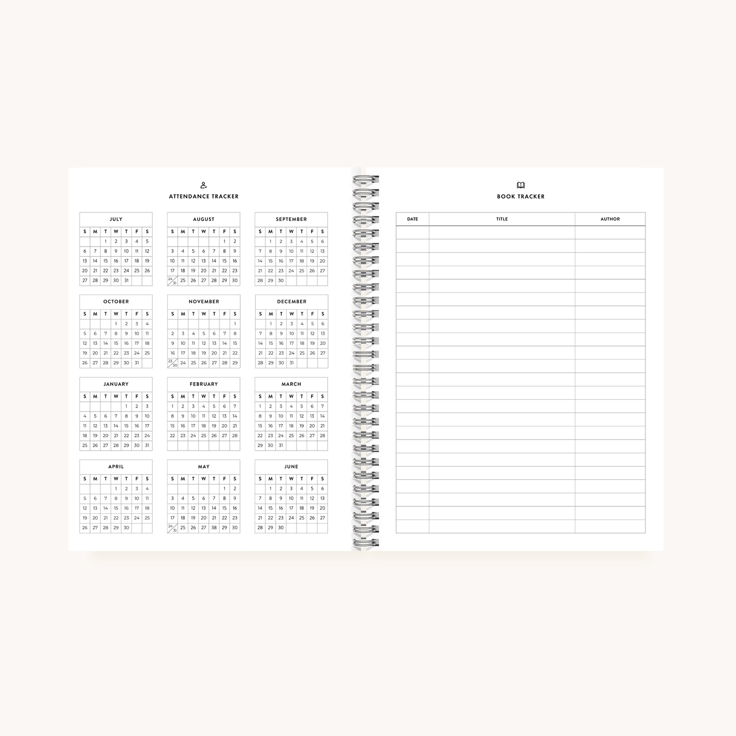 2025-2026 Homeschool Planner