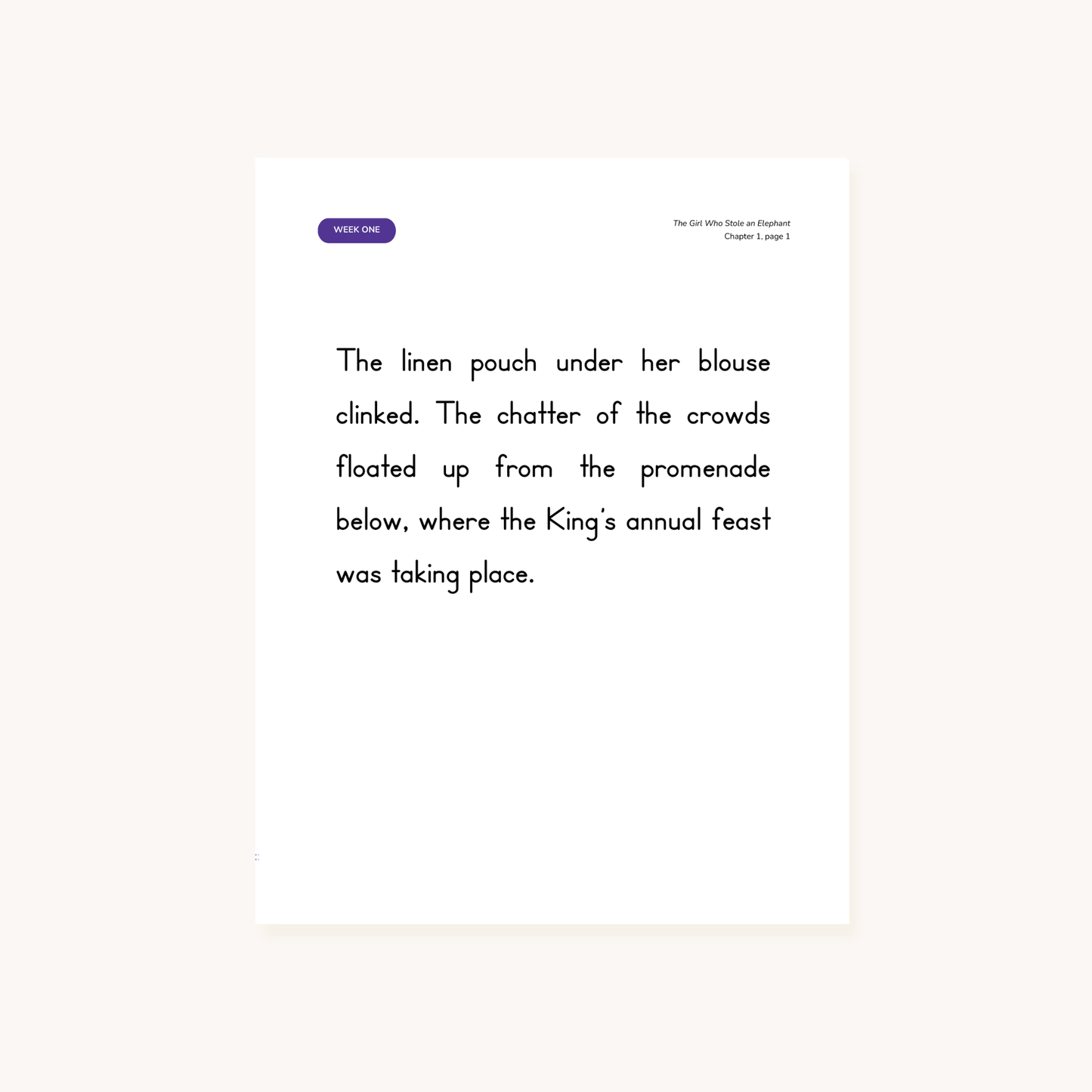 The Girl Who Stole an Elephant