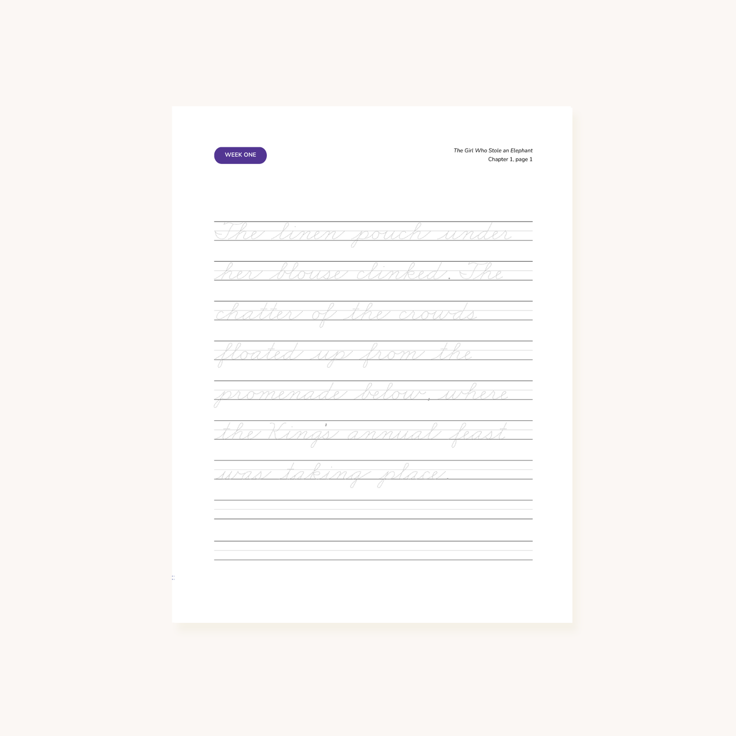 The Girl Who Stole an Elephant