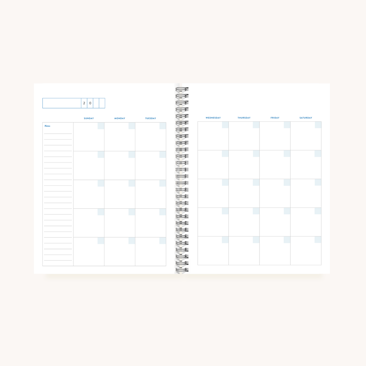 Undated Weekly Homeschool Planner
