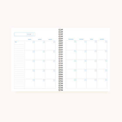 Undated Weekly Homeschool Planner