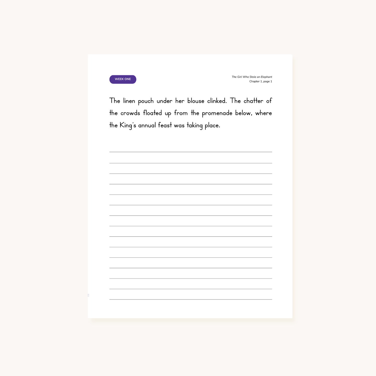 The Girl Who Stole an Elephant