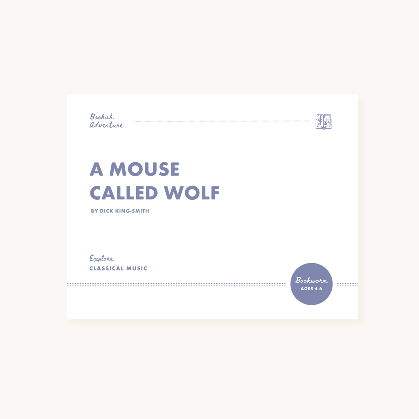 A Mouse Called Wolf