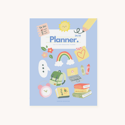 2024-2025 Modern Weekly Homeschool Planner