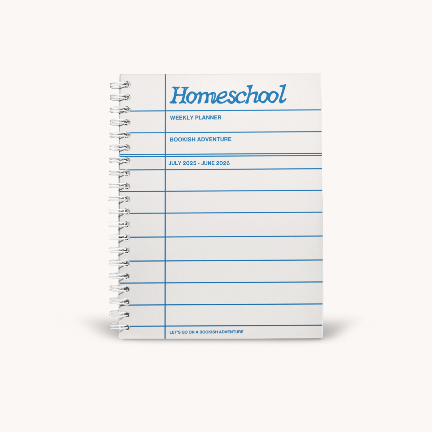 2025-2026 Homeschool Planner
