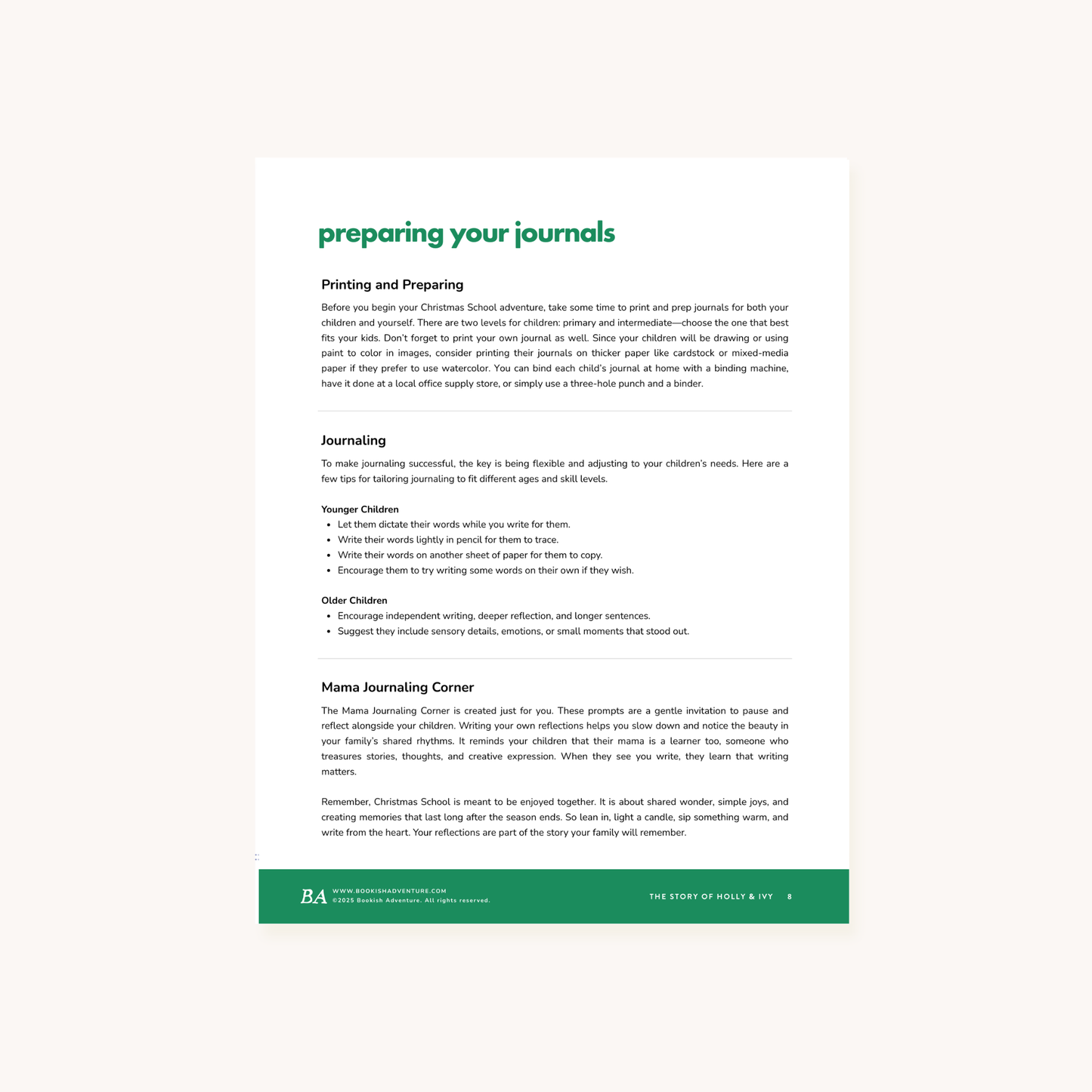 The Story of Holly & Ivy