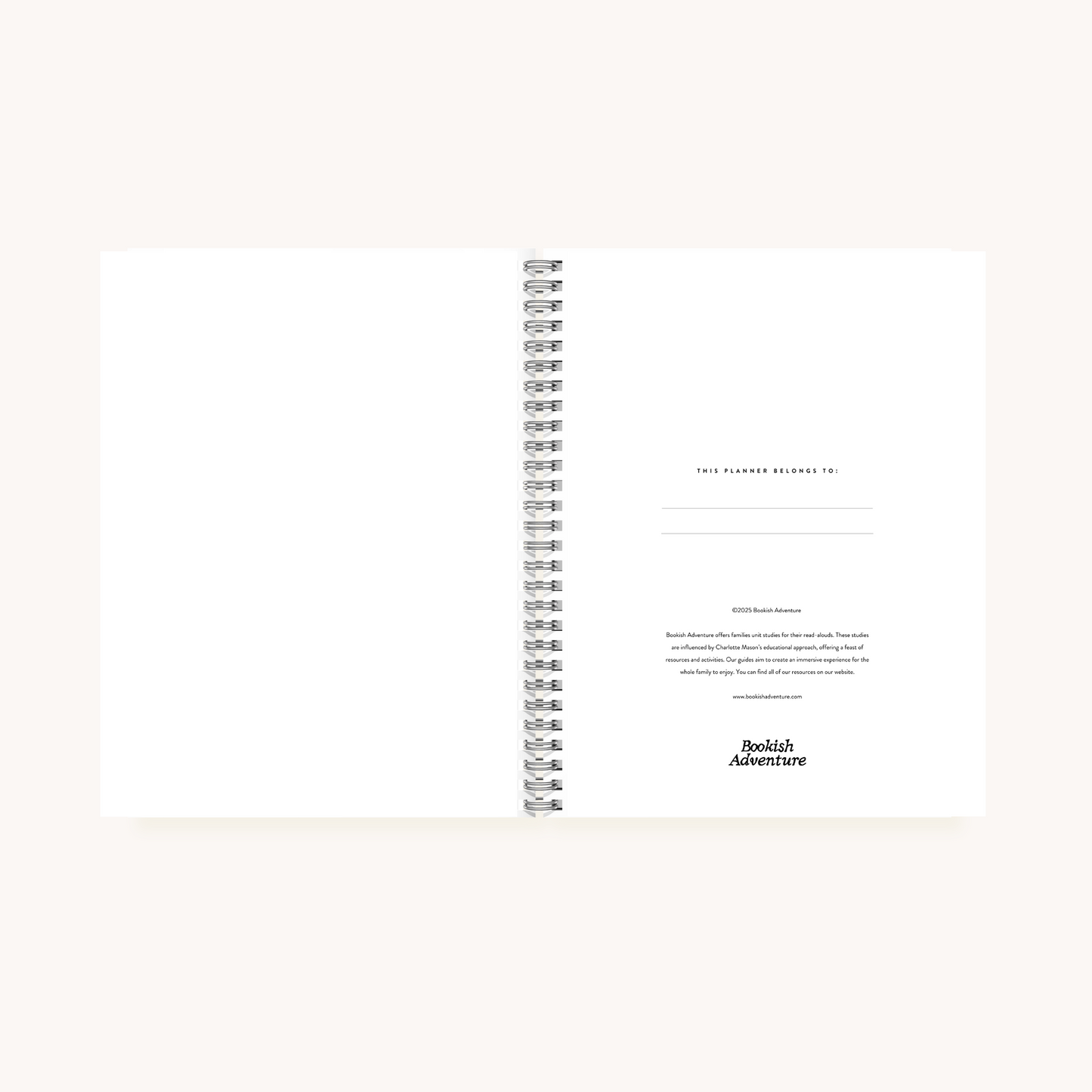 2025-2026 Homeschool Planner