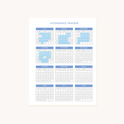 2024-2025 Modern Weekly Homeschool Planner